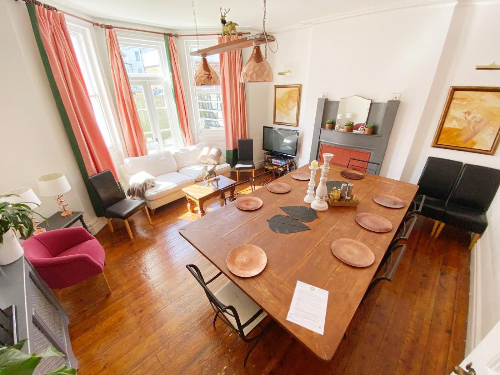 The Table House Close To Town & Beach Free Parking Борнмут Экстерьер фото